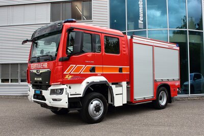 MAN TGM 13.290 fire engine with tanker