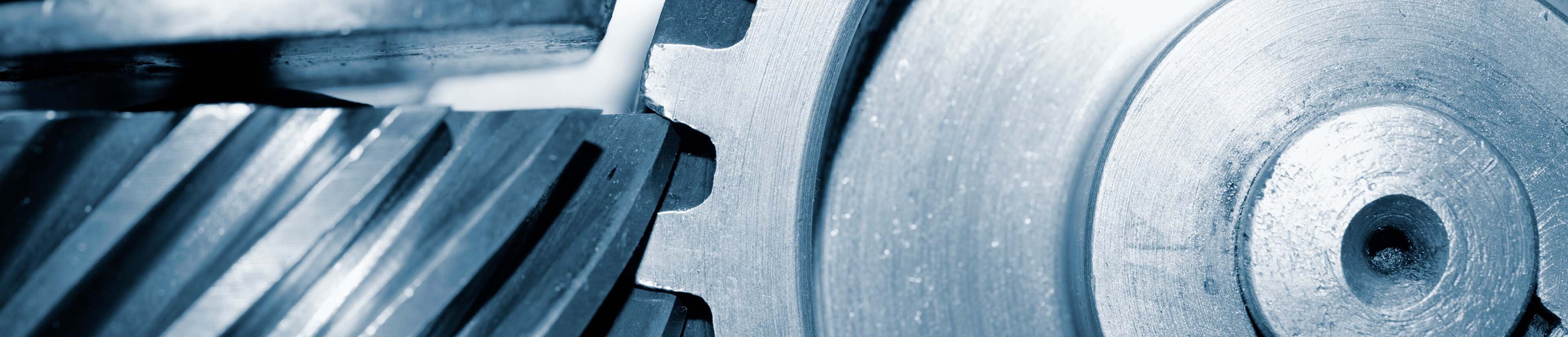 ehb electronics Lösungen Maschinenbau Anlagenbau Zahnräder, die ineinander greifen