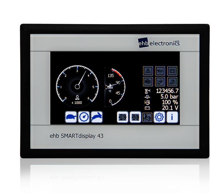ehb SMARTdisplay 43 mit Spiegelung Das ehb SMARTdisplay 43