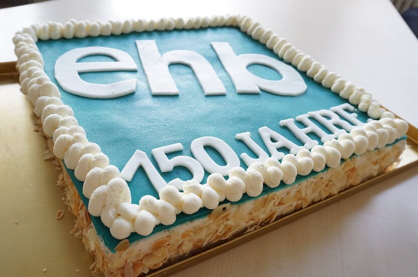 150 Jahre ehb Torte 