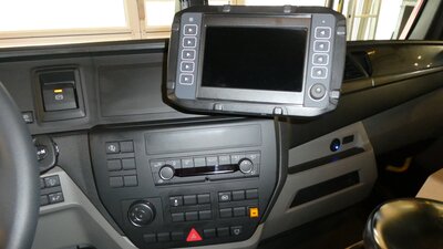Fahrerhaus mit SMARTdisplay 870